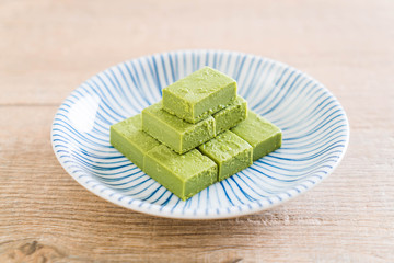 soft chocolate green tea