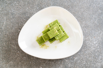 soft chocolate green tea