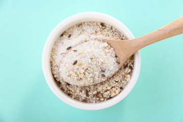 Rock salt with herbs