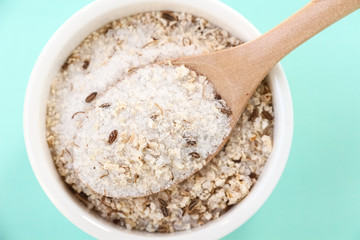 Rock salt with herbs