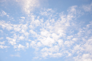 blue sky clouds for background
