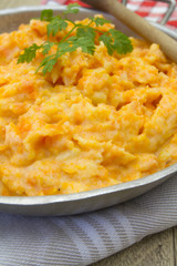 purée de carottes
