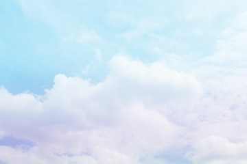 soft cloud and sky with pastel gradient color for background backdrop - 181428939