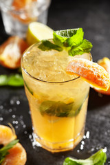 Tangerine Mojito Cocktail