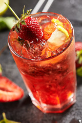 Fresh Strawberry Mojito