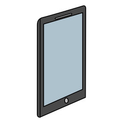 device technology tablet computer gadget vector illustration