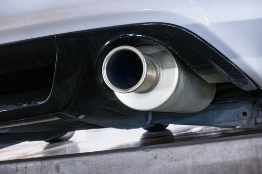 intake exhaust under car vehicle for transportation background