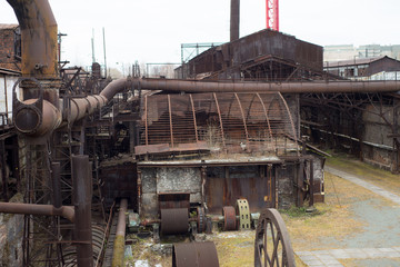 Old factory construction