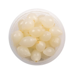 Pickled onion isolated