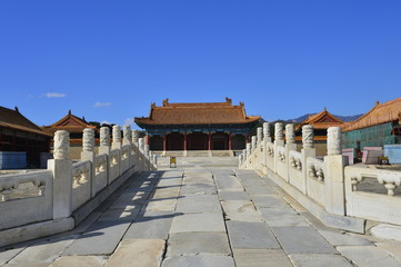 Obraz premium Ancient buildings in China