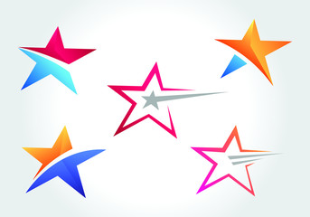 Star Shape Icon Collections