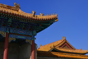 Obraz premium Ancient buildings in China