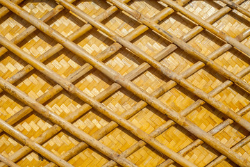 Bamboo lattice  texture background