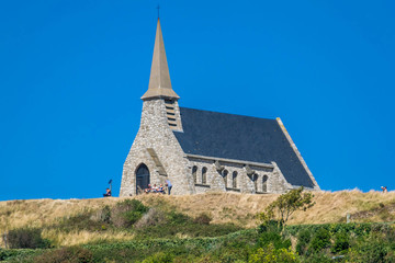 Fototapeta na wymiar Etretat, Normandie, France.