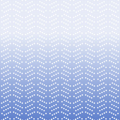 Geometric modern vector pattern. Blue and white ornament with dotted elements. Geometric abstract pattern