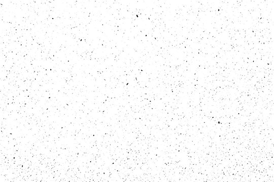 Distressed halftone grunge black and white vector texture - wrapping pack paper background for creation abstract vintage design effect with noise, scratch and grain.