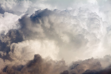 A huge Cumulus cloud.