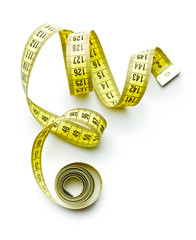 Measuring tape of the tailor.