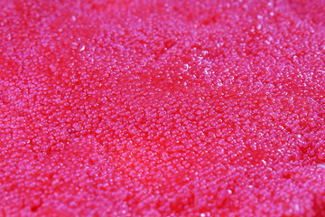 Red caviar. Luxury food sea food caviar. Red caviar closeup food photo.
