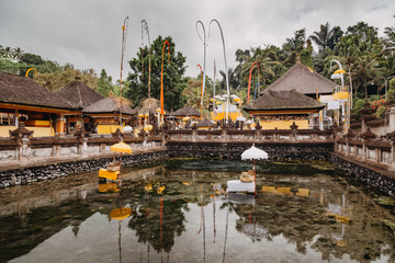Fototapeta premium Pura Tirta Empul. Temple in Bali, Indonesia