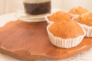 banana cake.