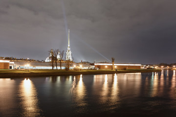 Fototapeta na wymiar Peter and Paul Fortress, St. Petersburg
