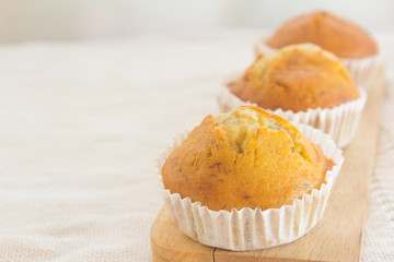 banana cake.