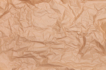 Background texture crumpled wrapping paper