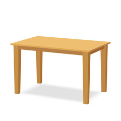 wooden table