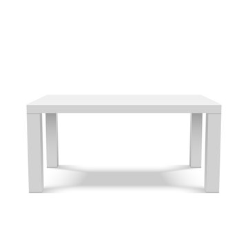 White Table