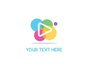 bubble media logo design