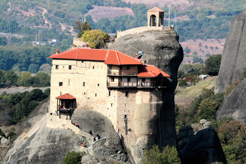 Monastery of Agios Nikolaos Anapafsas in Meteora