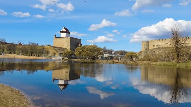 Hermann Castle (also Hermannsfeste, Herman Castle, Narva Castle, and Narva fortress) is a castle in Narva, eastern Estonia. It was founded in 1256.