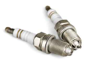 Two Spark Plugs