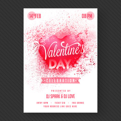 Love Party Banner or Flyer.