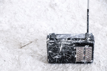 Dirty radio on the construction site