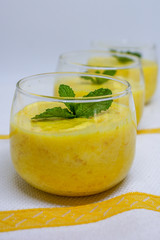 Orange and Coconut Mousse