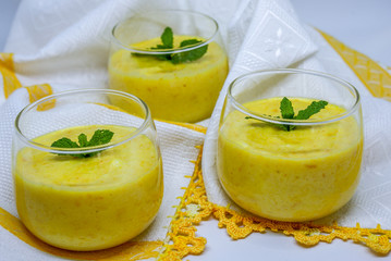 Orange and Coconut Mousse