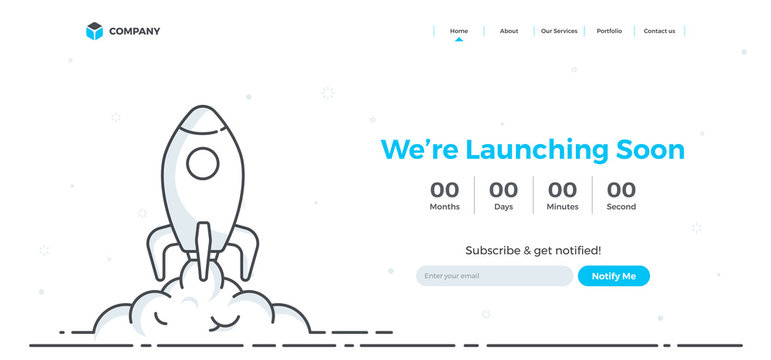 Hero banner image for websites, or apps.