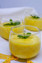 Orange and Coconut Mousse