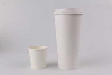 White Paper Coffee Cup