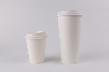 White Paper Coffee Cup