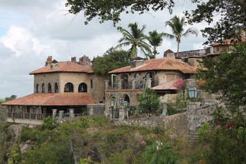 Fototapeta na wymiar Beautiful and unique landscape of Dominican Republic