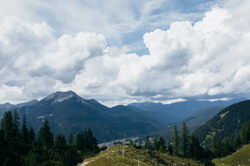 Landscapes in the Alps 