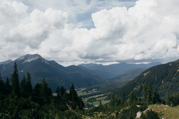 Obraz premium Landscapes in the Alps 