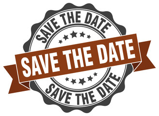 Fototapeta premium save the date stamp. sign. seal