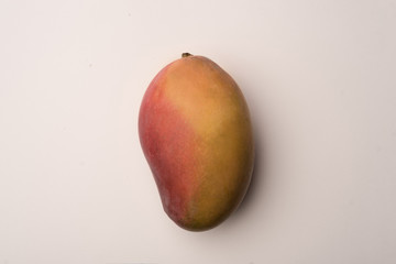Mango fruit isolated over white