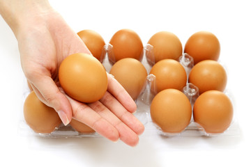 Egg in hand