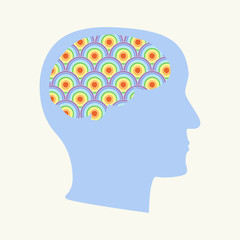 brain thought concept