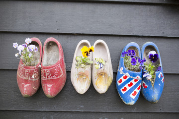 Dutch wood shoes netherland